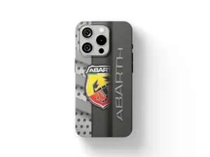 Fiat Abarth Étui Smartphone Style Moderne Résistant